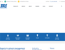 Tablet Screenshot of progressive-recovery.com
